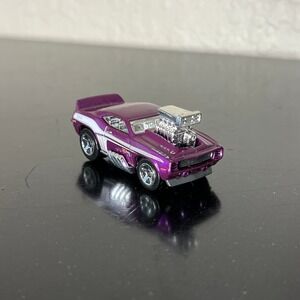 Hot Wheels '69 Camaro Z28 Purple Excellent Custom Blower Muscle Car Miniature